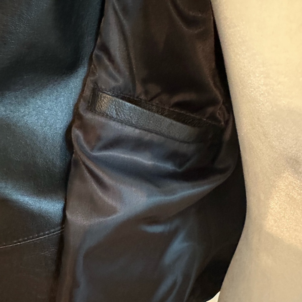 Leather Biker Jacket - Picture 6 of 10